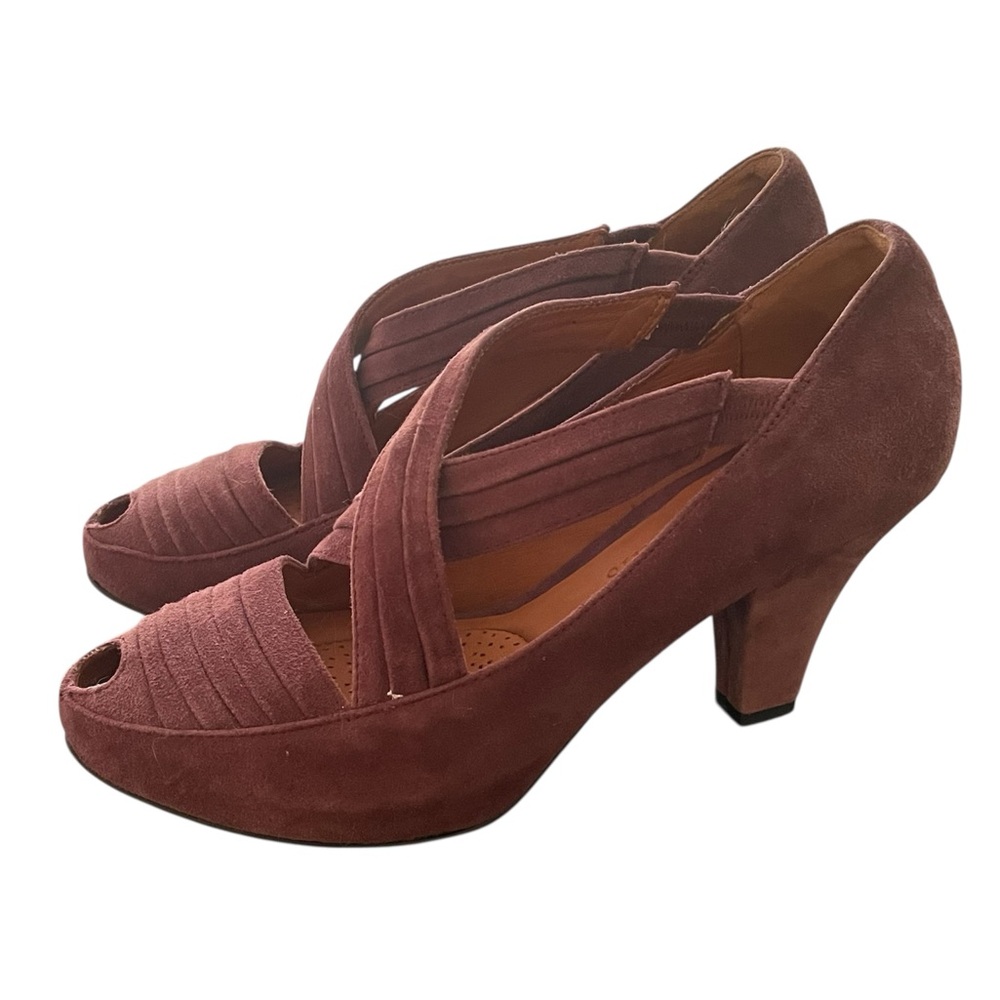 Gentle Souls Remody Suede Heels